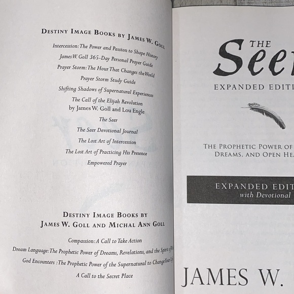 The Seer by James W. Goll book - Picture 4 of 16